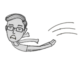 The short and fat civil servant sticker #7230989