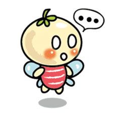 baby butterfly 'momo' sticker #7231789