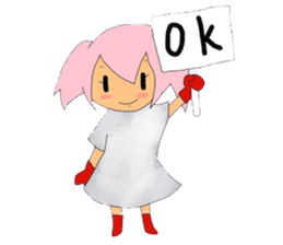 Mii fairy of fire sticker #7231850