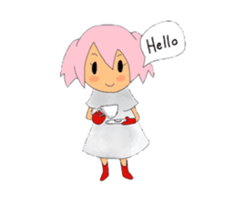 Mii fairy of fire sticker #7231854