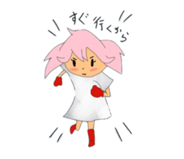 Mii fairy of fire sticker #7231859