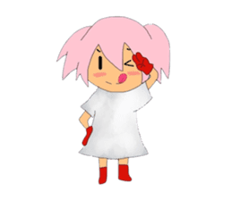 Mii fairy of fire sticker #7231867