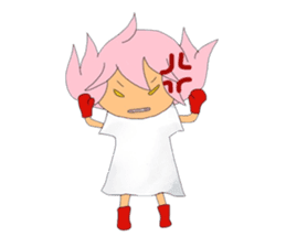 Mii fairy of fire sticker #7231873