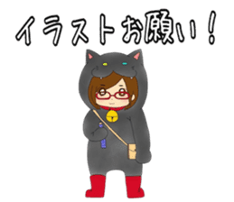 Mii fairy of fire sticker #7231885