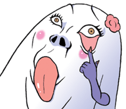 Miss.funny face sticker #7231958