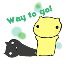 kageneko English version sticker #7232689