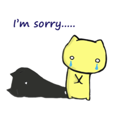 kageneko English version sticker #7232716