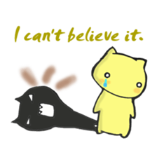 kageneko English version sticker #7232718