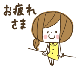 Cute! Housewife stickers sticker #7232829