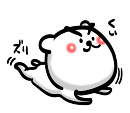 Bear of Eyebrows 0 sticker #7233042