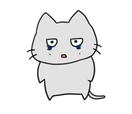 Kani & Kissa of poor health 2 sticker #7233779