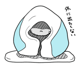 Kani & Kissa of poor health 2 sticker #7233786