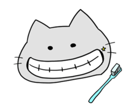 Kani & Kissa of poor health 2 sticker #7233798