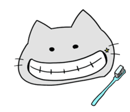 Kani & Kissa of poor health 2 sticker #7233798