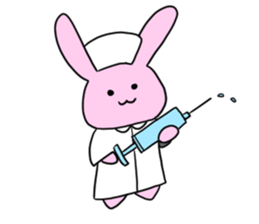 Kani & Kissa of poor health 2 sticker #7233806