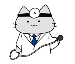 Kani & Kissa of poor health 2 sticker #7233807