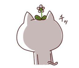 A Flower Cat sticker #7233867