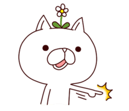 A Flower Cat sticker #7233868
