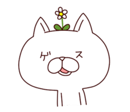 A Flower Cat sticker #7233873