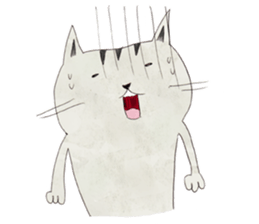 Octopus and cat. sticker #7234175