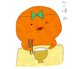 Octopus and cat. sticker #7234183