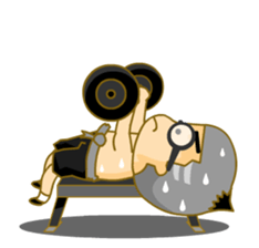 Glae & the Gang sticker #7234843