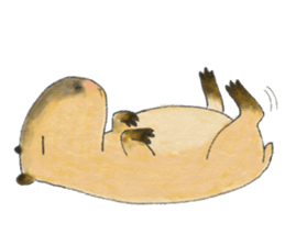 Sweet Capybara sticker #7234986