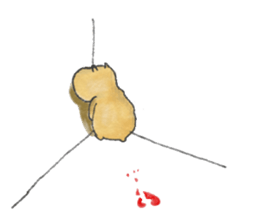 Sweet Capybara sticker #7234999