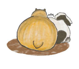 Sweet Capybara sticker #7235005