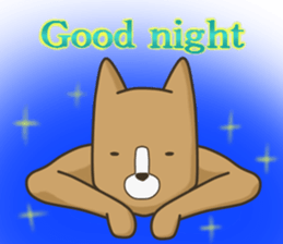 The Poker face Dog sticker #7235175