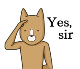 The Poker face Dog sticker #7235188