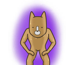 The Poker face Dog sticker #7235191