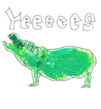 color animals sticker #7235208