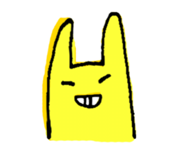 Boldness Rabbit sticker #7235370