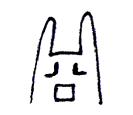 Boldness Rabbit sticker #7235398