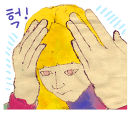 Color Everyday4(korean) sticker #7235414