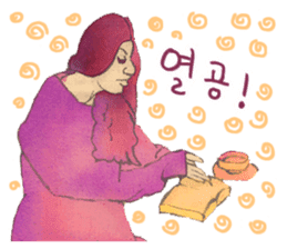 Color Everyday4(korean) sticker #7235434