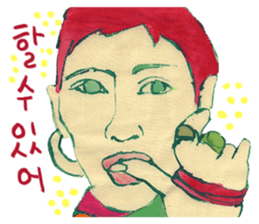 Color Everyday4(korean) sticker #7235439