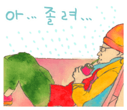 Color Everyday4(korean) sticker #7235442