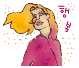 Color Everyday4(korean) sticker #7235446