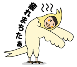 All you need is Cockatiel. sticker #7235909