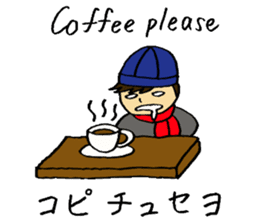 A fashionable Korean actor sticker #7236299