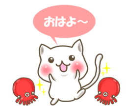 it is healing cat vary much sticker #7236369