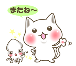 it is healing cat vary much sticker #7236373