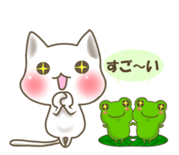 it is healing cat vary much sticker #7236385