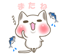 it is healing cat vary much sticker #7236407