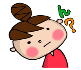 New Odango U-ko's Feeling(invective) sticker #7236851