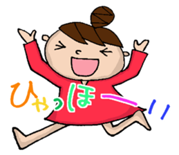 New Odango U-ko's Feeling(invective) sticker #7236859