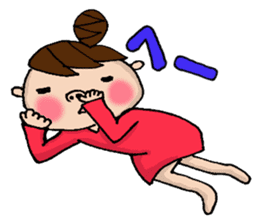 New Odango U-ko's Feeling(invective) sticker #7236868