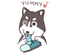 The husky gang sticker #7236990